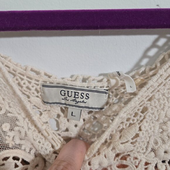 Guess short sleeve blouse size L - Picture 2 of 5